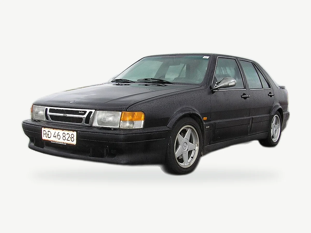 Representative Saab 9000 model range vehicle; trim and year may vary