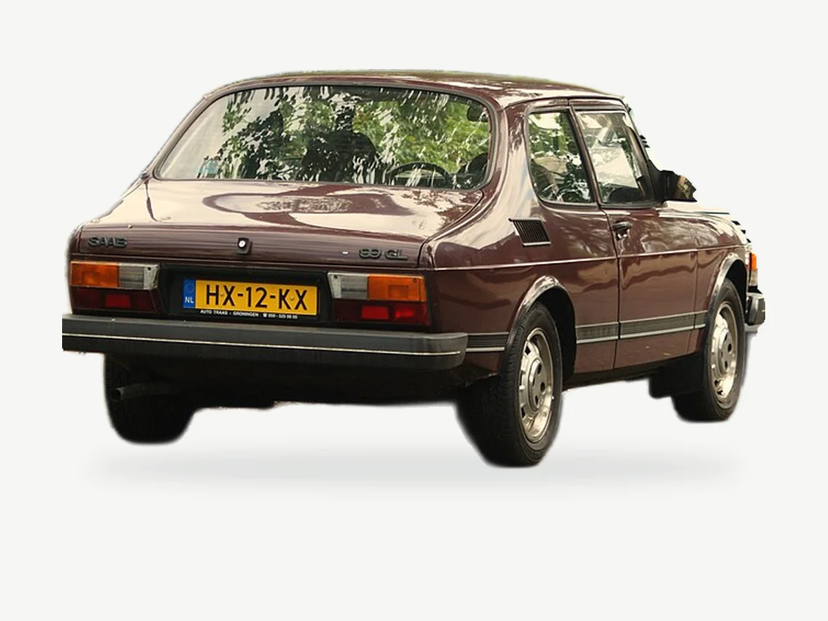 Representative Saab 99 model range vehicle; trim and year may vary