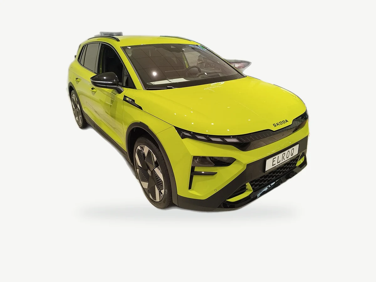 Representative Skoda Elroq vRS model range vehicle; trim and year may vary