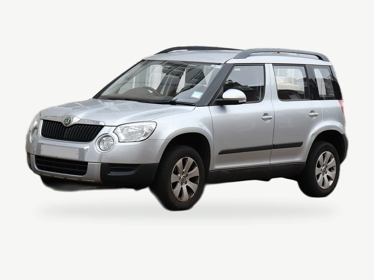 Representative Skoda Yeti model range vehicle; trim and year may vary