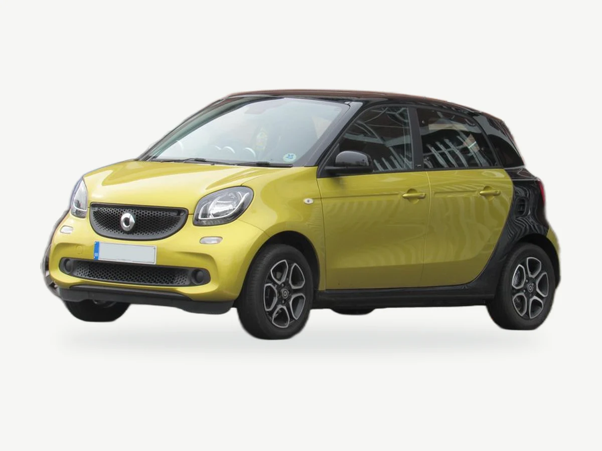 Representative Smart Forfour model range vehicle; trim and year may vary