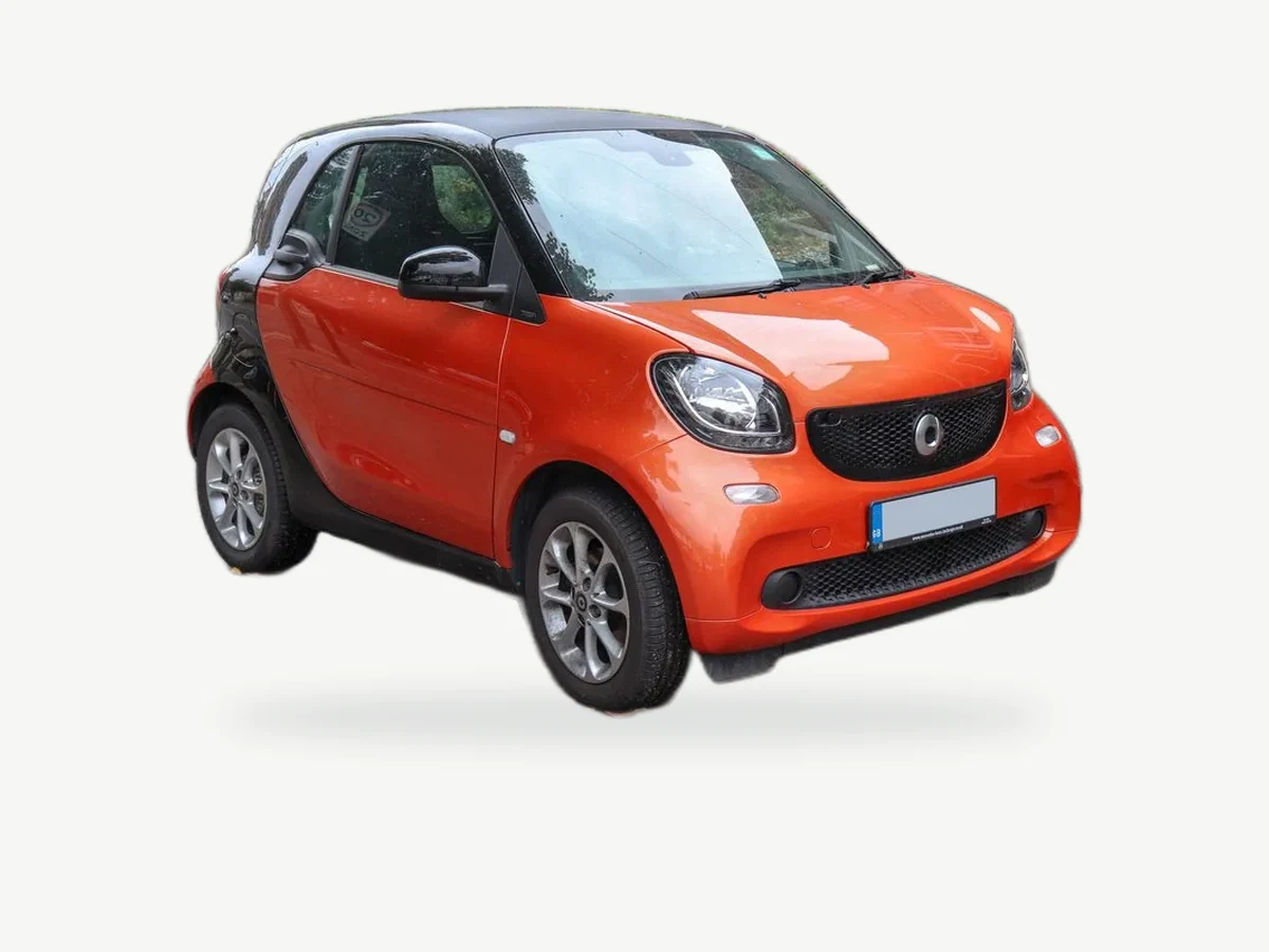 Representative Smart Fortwo model range vehicle; trim and year may vary