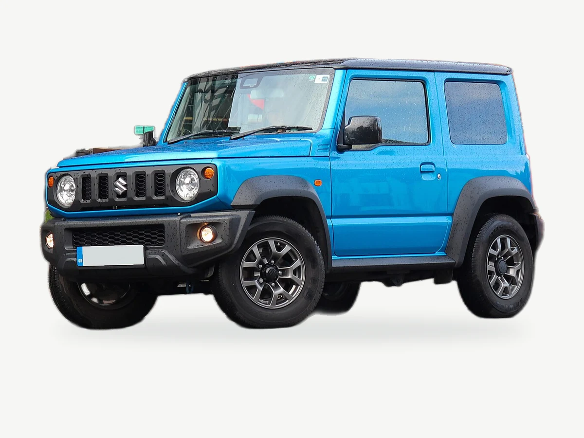 Representative Suzuki Jimny model range vehicle; trim and year may vary