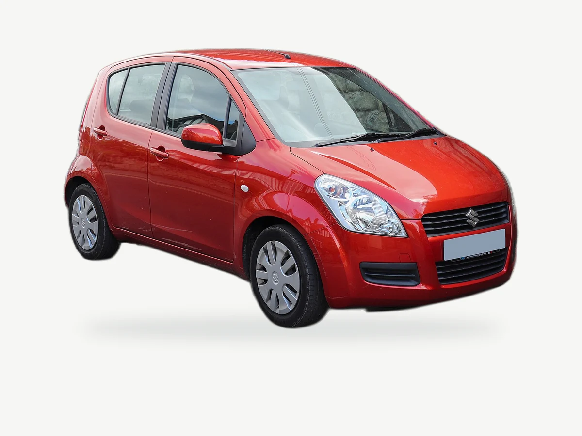 Representative Suzuki Splash model range vehicle; trim and year may vary
