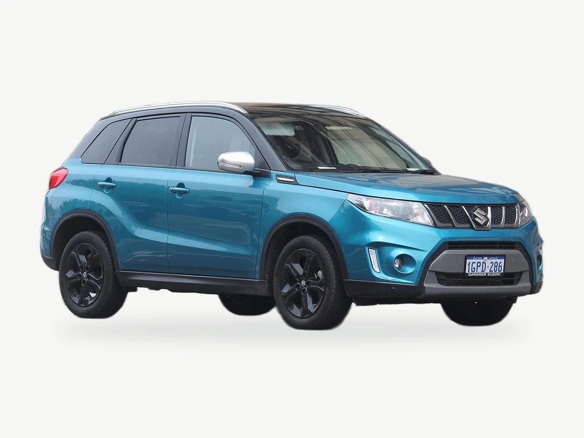 Representative Suzuki Vitara model range vehicle; trim and year may vary
