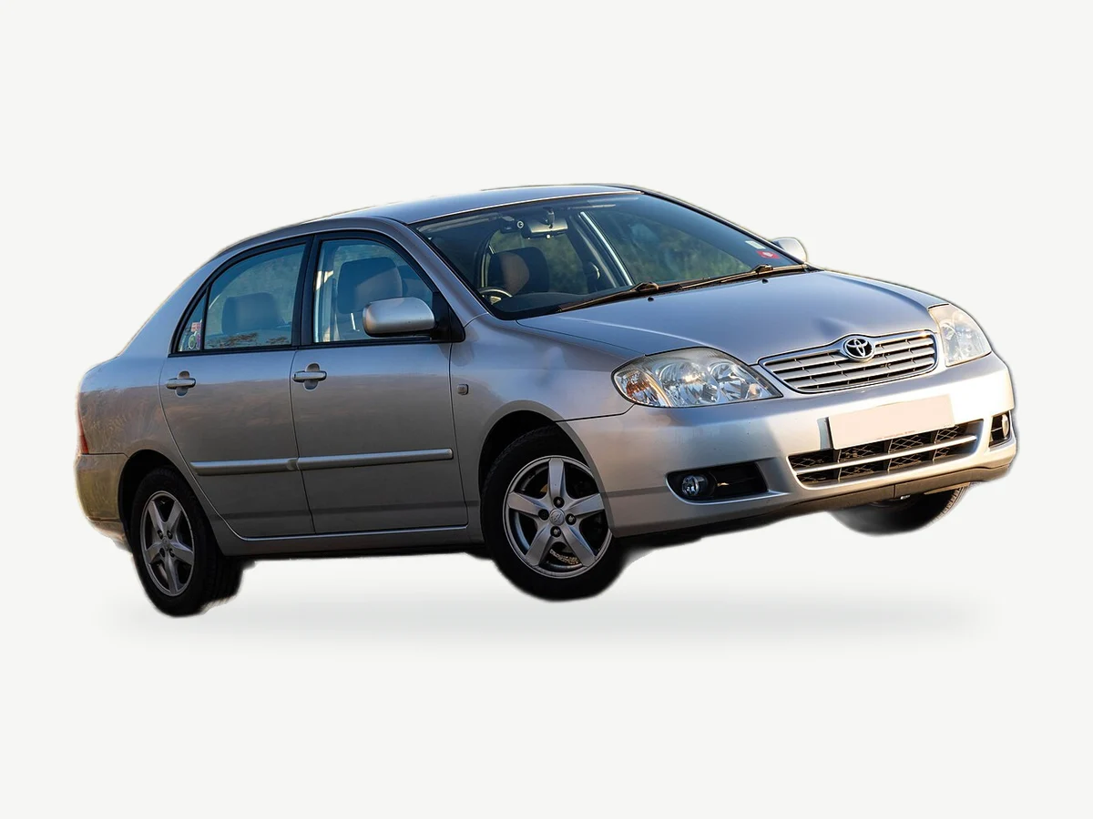 Representative Toyota Corolla model range vehicle; trim and year may vary