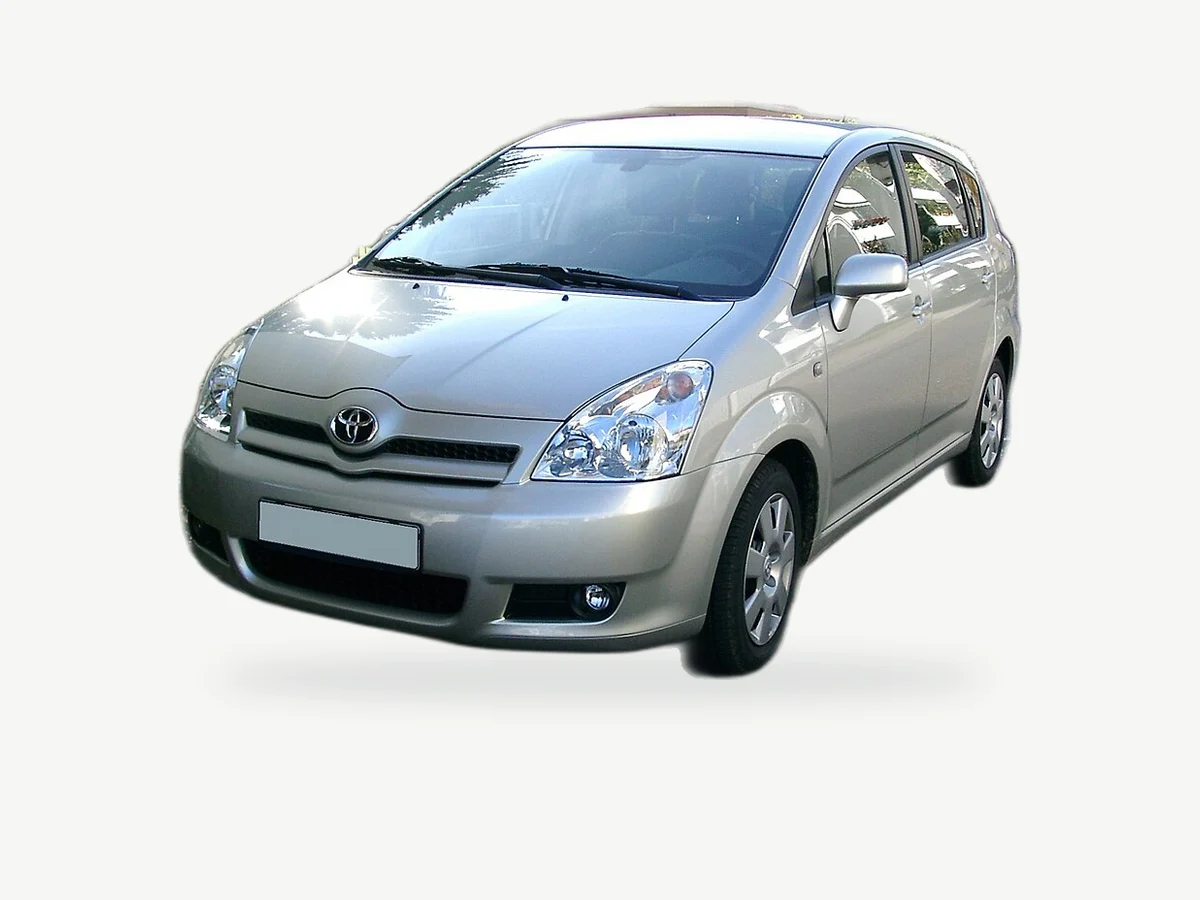 Representative Toyota Corolla Verso model range vehicle; trim and year may vary