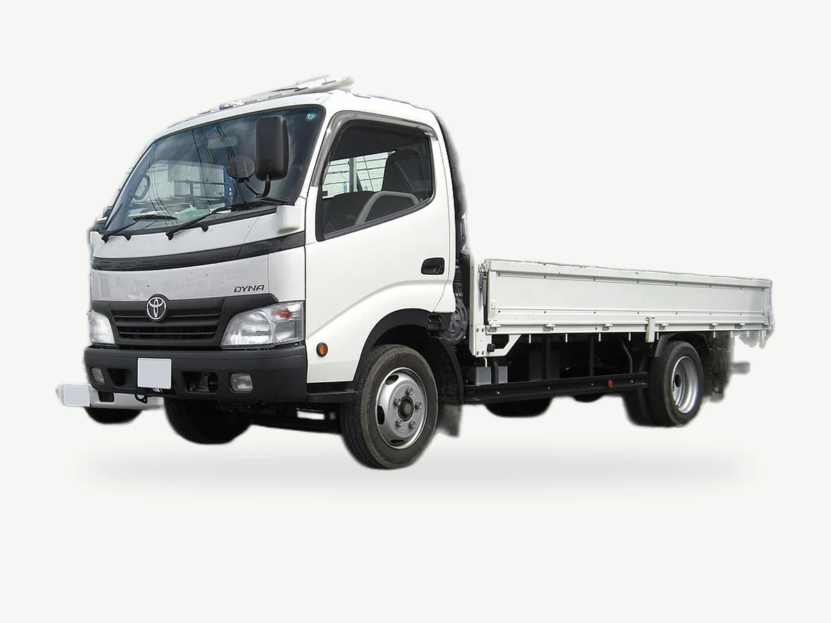 Representative Toyota Dyna model range vehicle; trim and year may vary