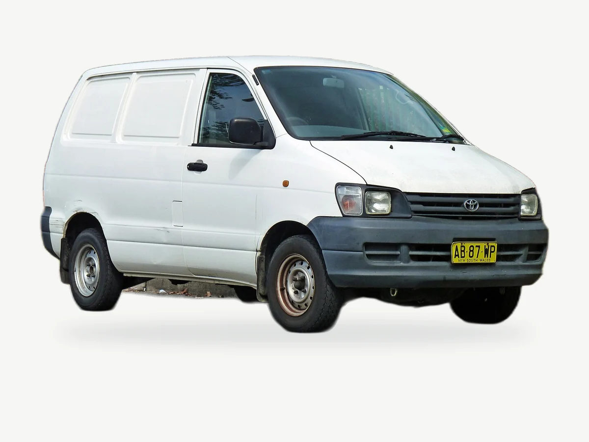 Representative Toyota Lite-Ace model range vehicle; trim and year may vary