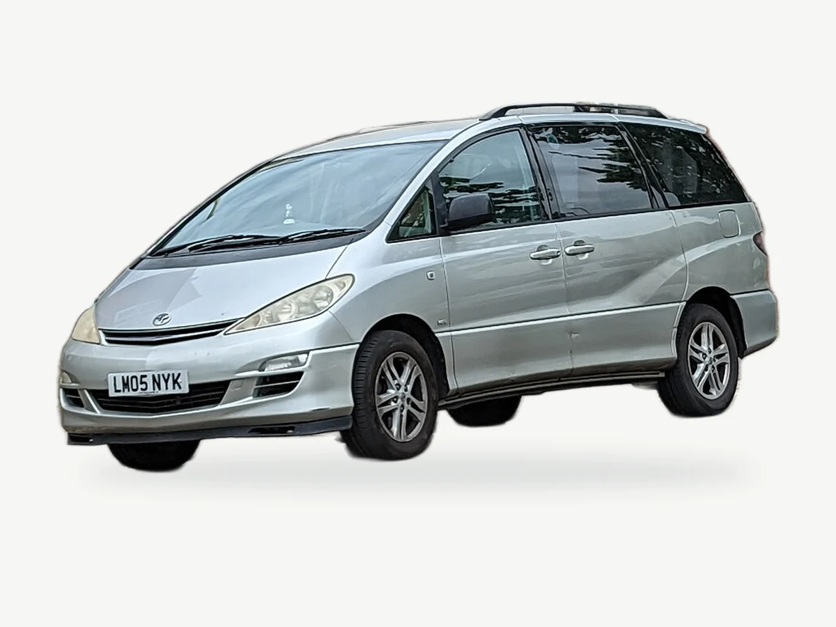 Representative Toyota Previa model range vehicle; trim and year may vary