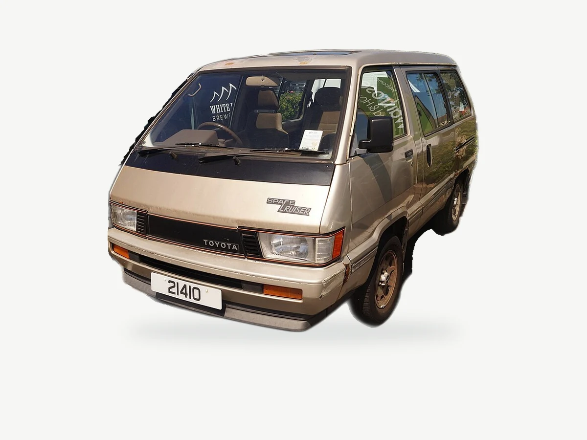 Representative Toyota Space Cruiser model range vehicle; trim and year may vary