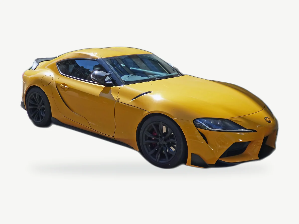 Representative Toyota Supra model range vehicle; trim and year may vary