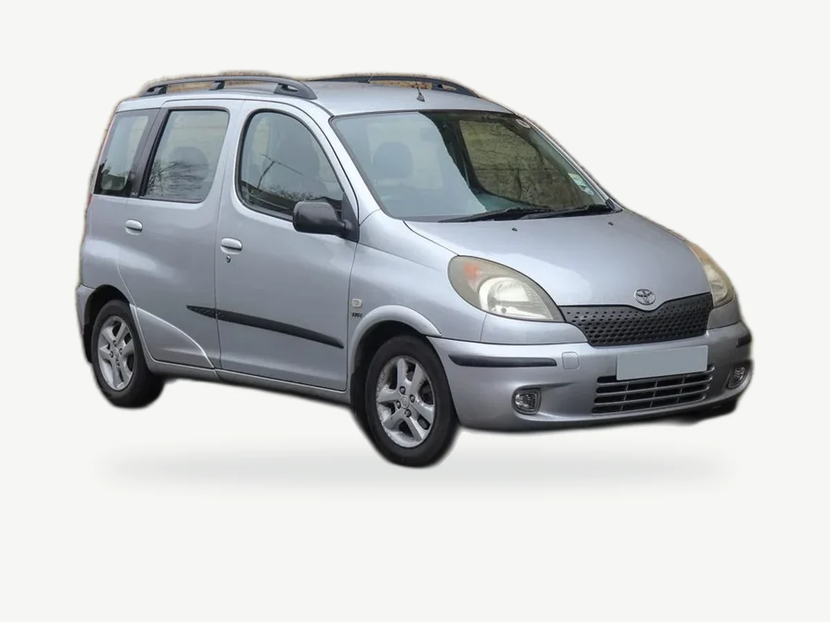 Representative Toyota Yaris Verso model range vehicle; trim and year may vary