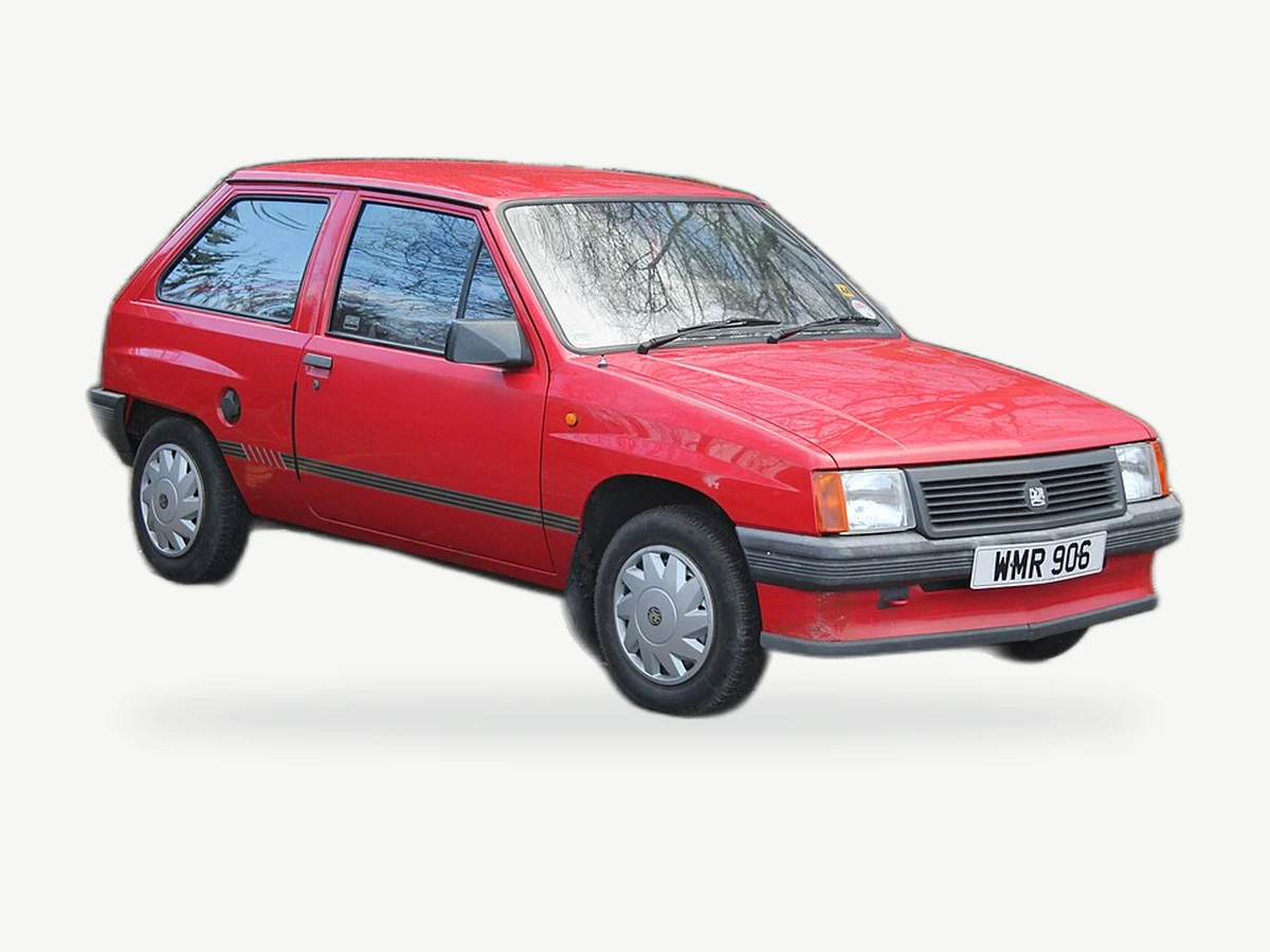 Representative Vauxhall Nova model range vehicle; trim and year may vary