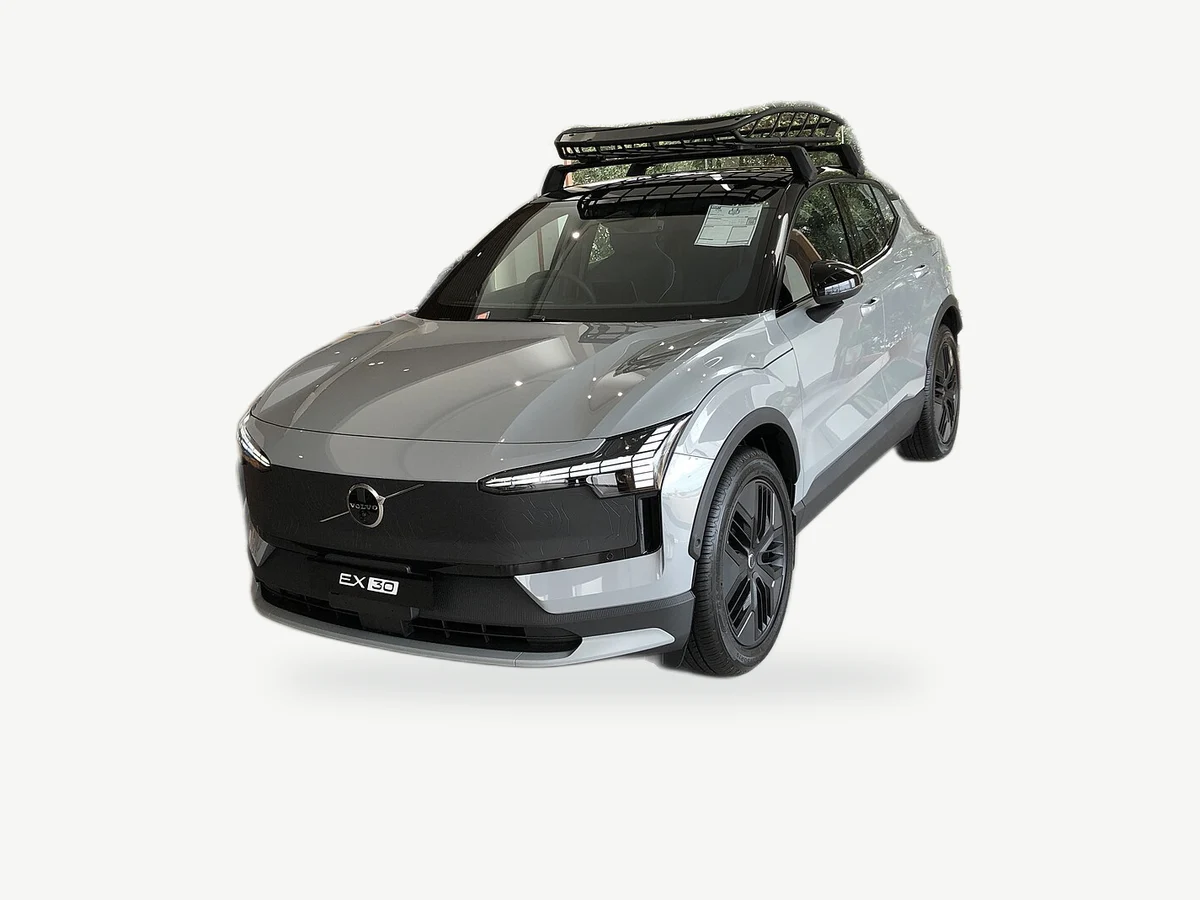 Representative Volvo EX30 Cross Country Twin Motor Performance model range vehicle; trim and year may vary