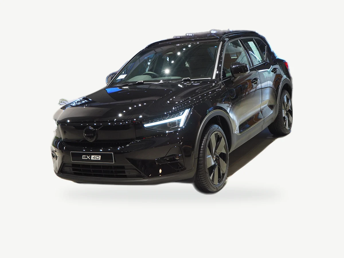 Representative Volvo EX40 Twin Motor Performance model range vehicle; trim and year may vary