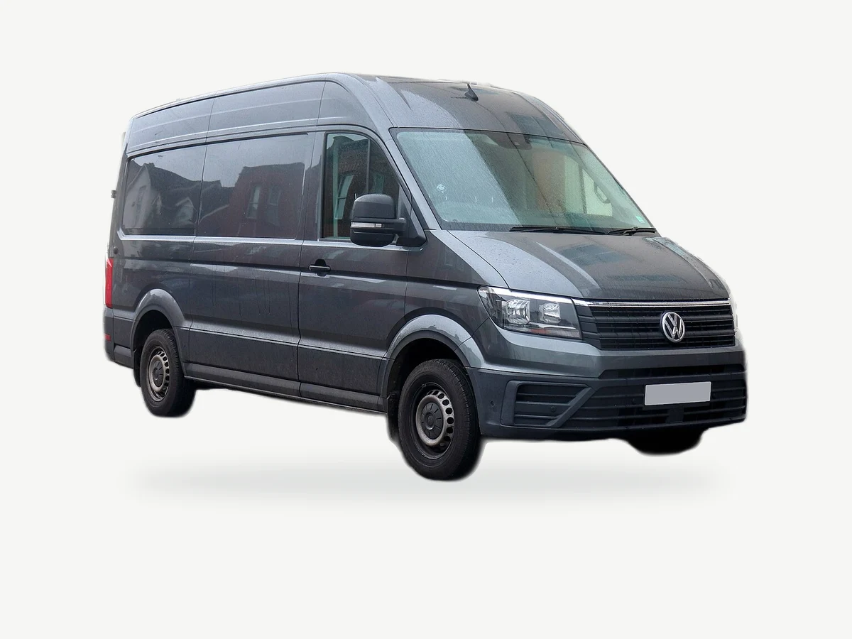 Representative VW Crafter model range vehicle; trim and year may vary