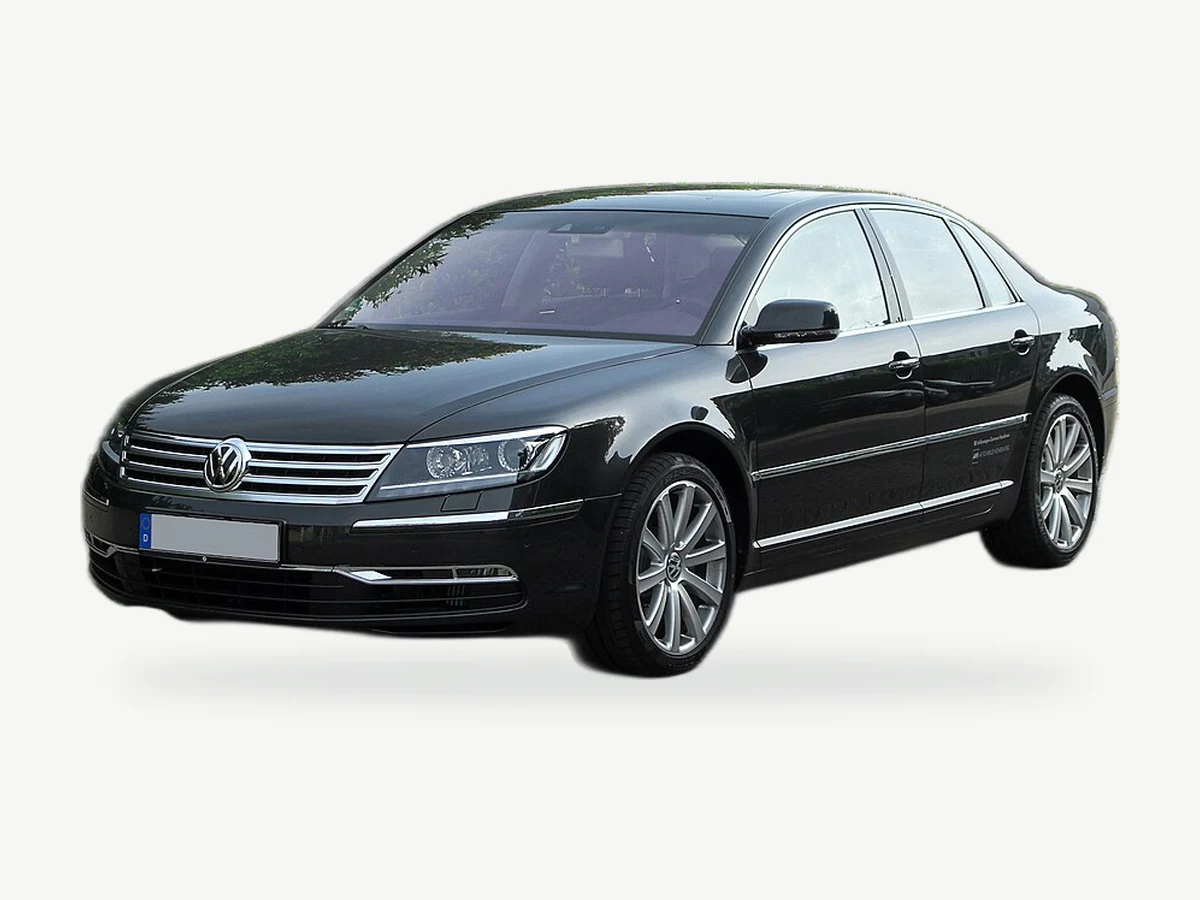 Representative VW Phaeton model range vehicle; trim and year may vary