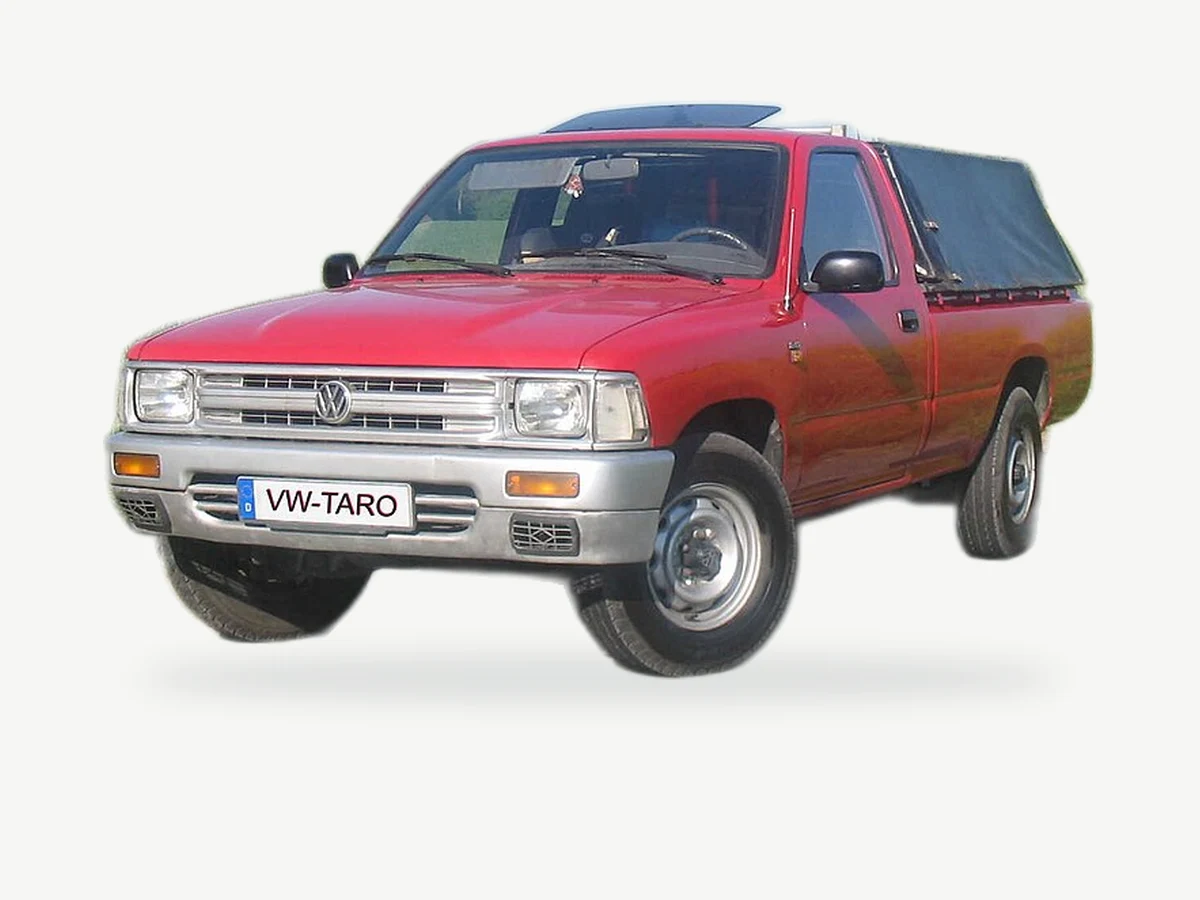 Representative VW Taro model range vehicle; trim and year may vary