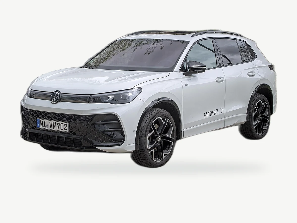 Representative VW Tiguan model range vehicle; trim and year may vary